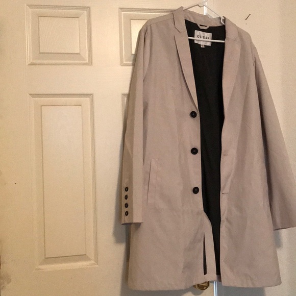 Auth- GUESS L.A Overcoat - Picture 4 of 6
